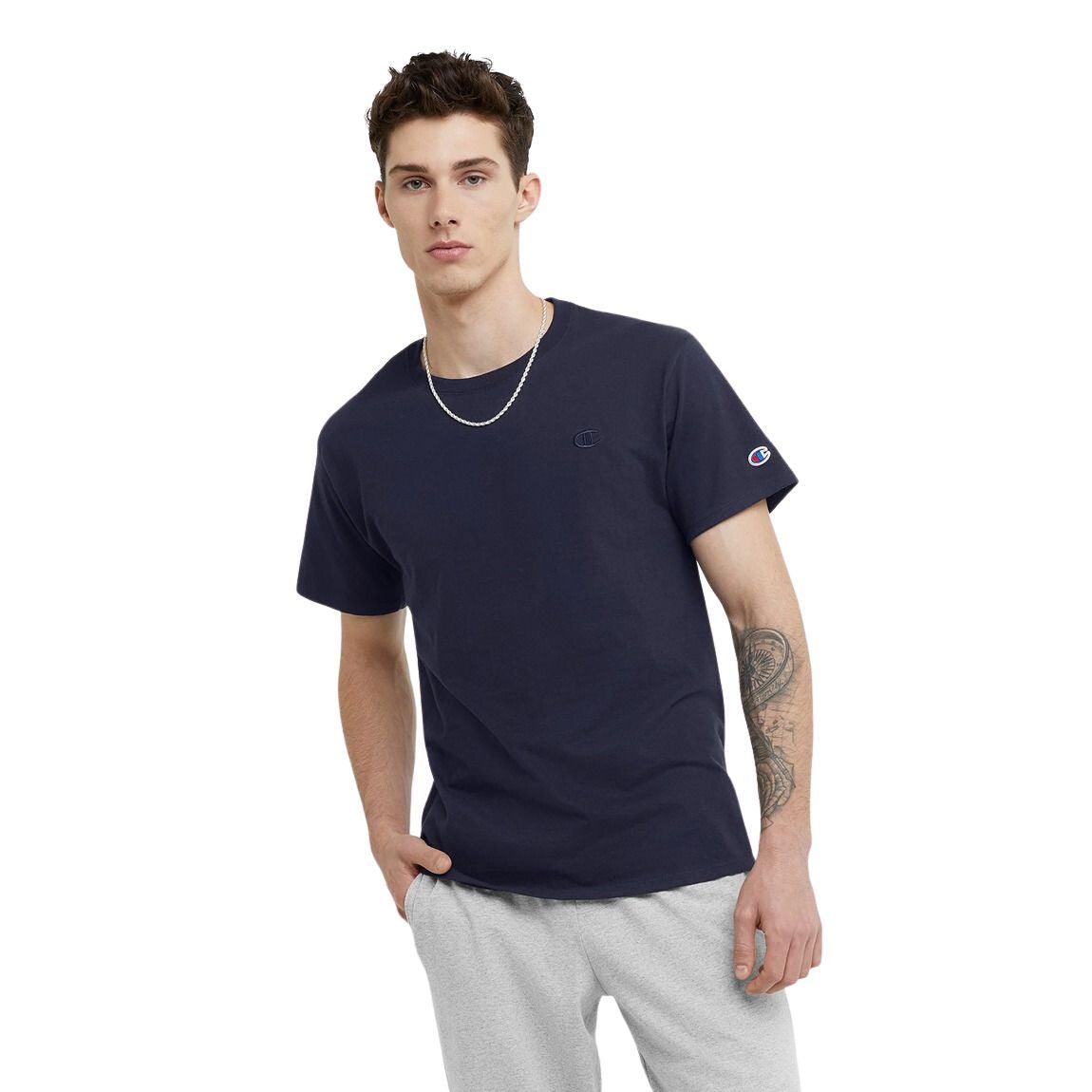 Champion Classic Tee, Embroidered C Logo - Men