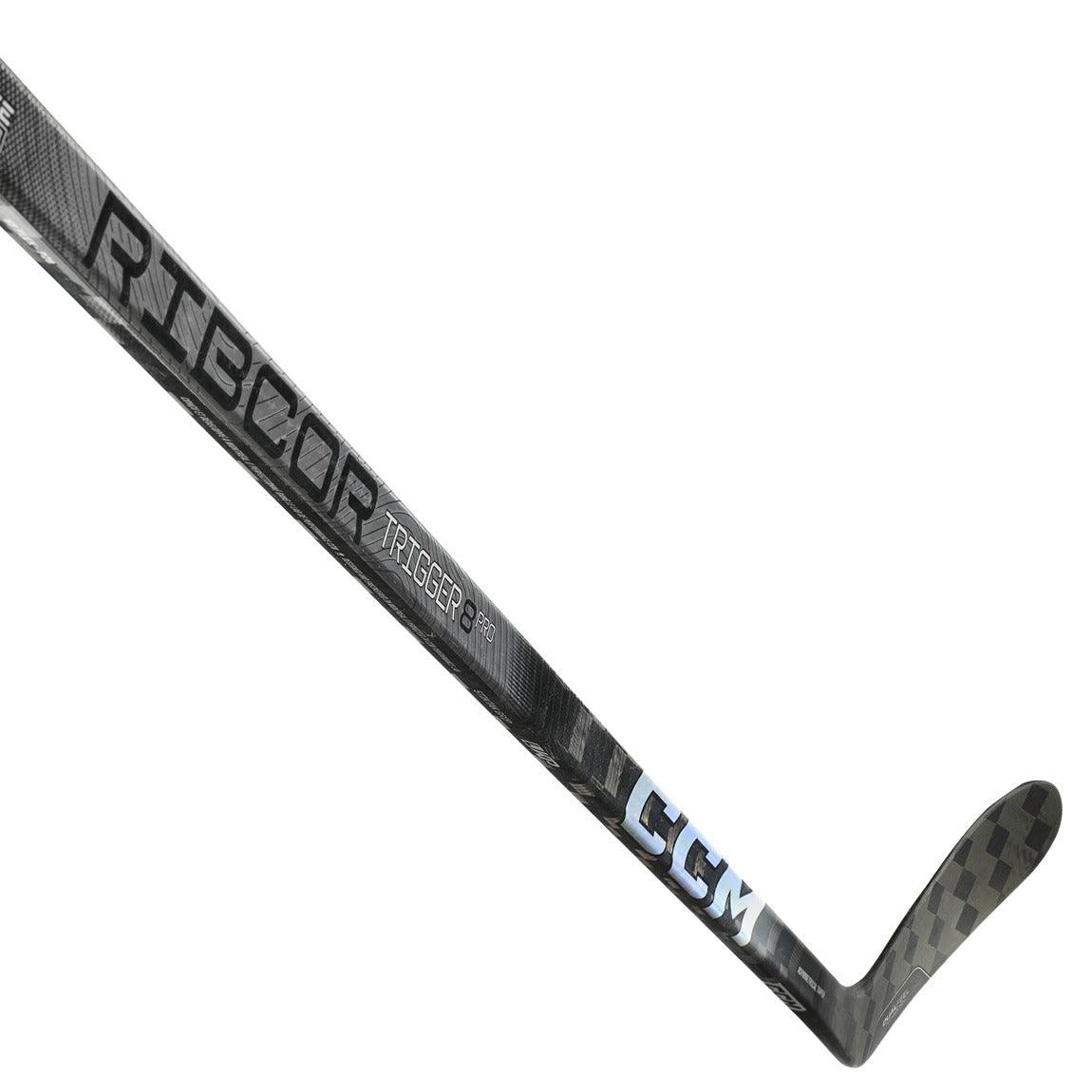 CCM Ribcor Trigger 8 Pro (Chrome) Hockey Stick - Intermediate