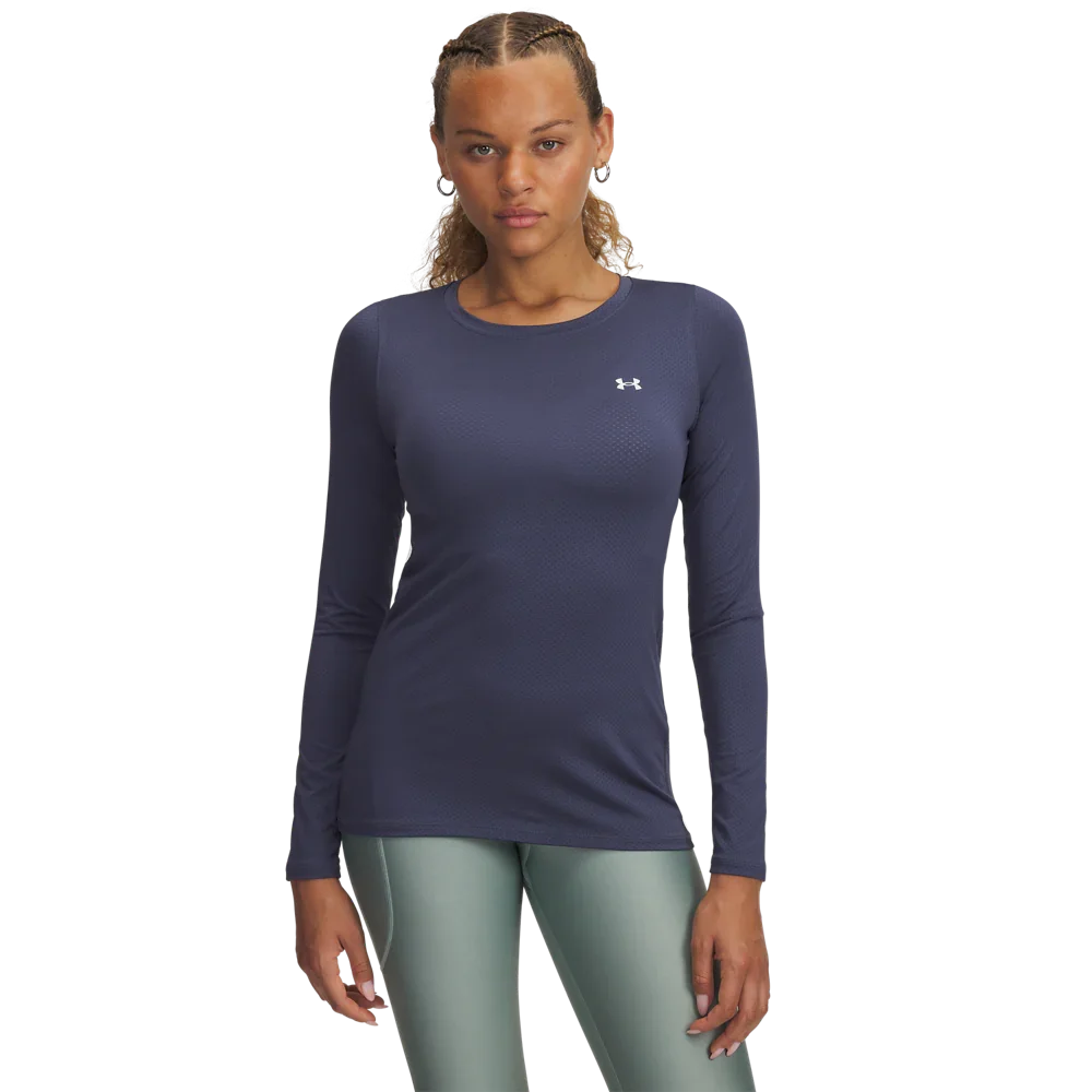 Womens Clothing Under Armour Long Sleeve Crew Neck Heatgear Under