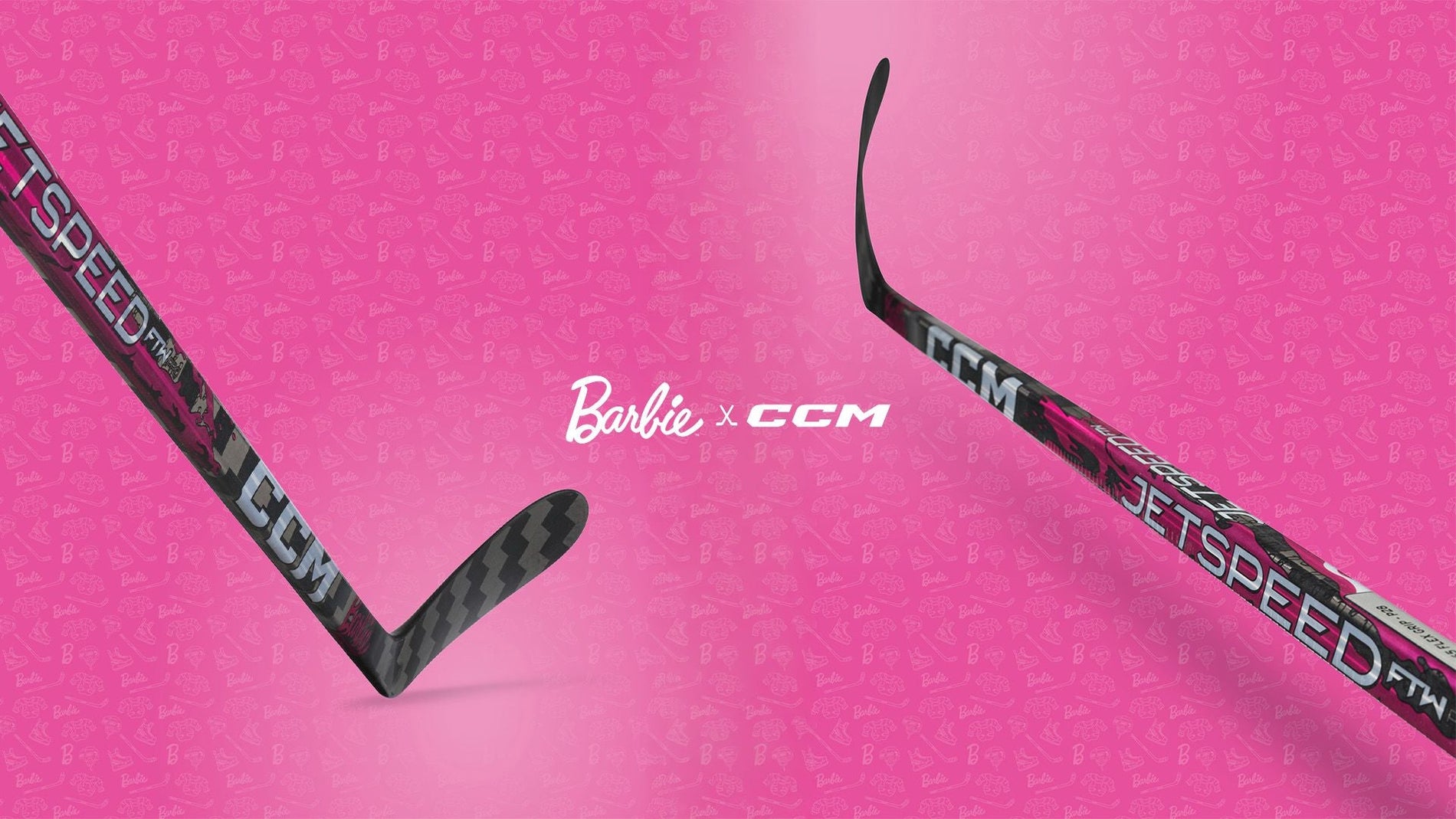 CCM Just Dropped A Barbie Hockey Stick... (and It Actually Rips)