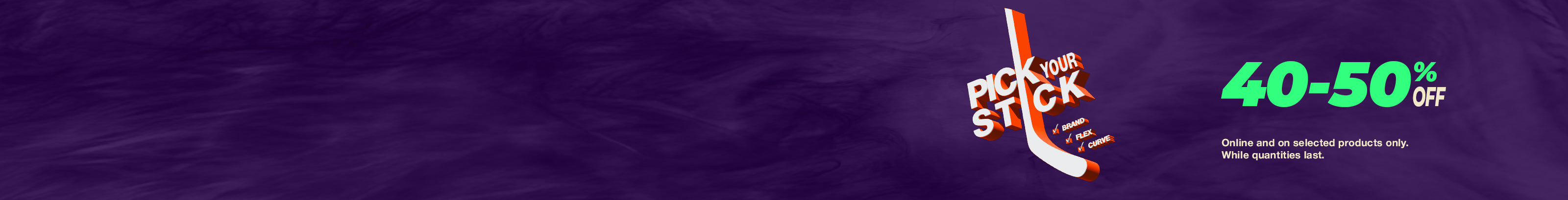 Youth Stick Liquidation (Final Sale)