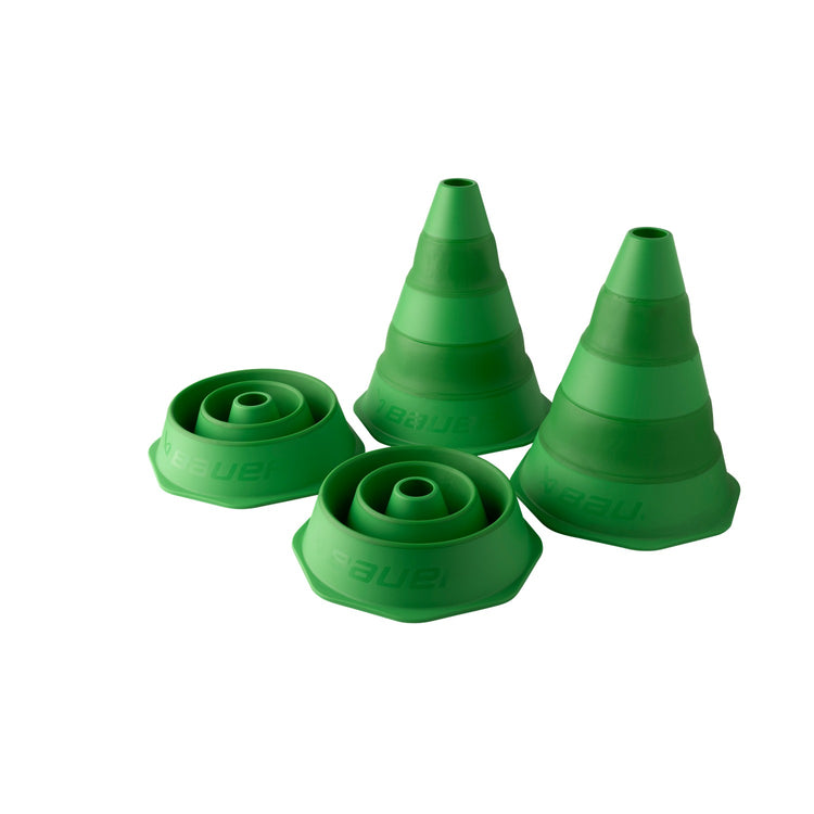 Bauer Collapsible Training Cones (4 pack) - Sports Excellence