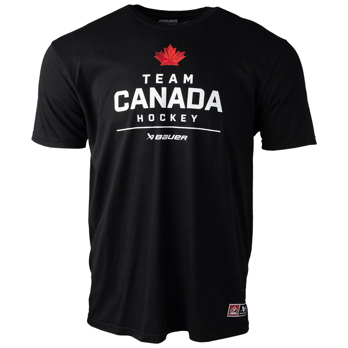 Bauer Team Canada Olympic Short Sleeved Stacked T-Shirt - Senior