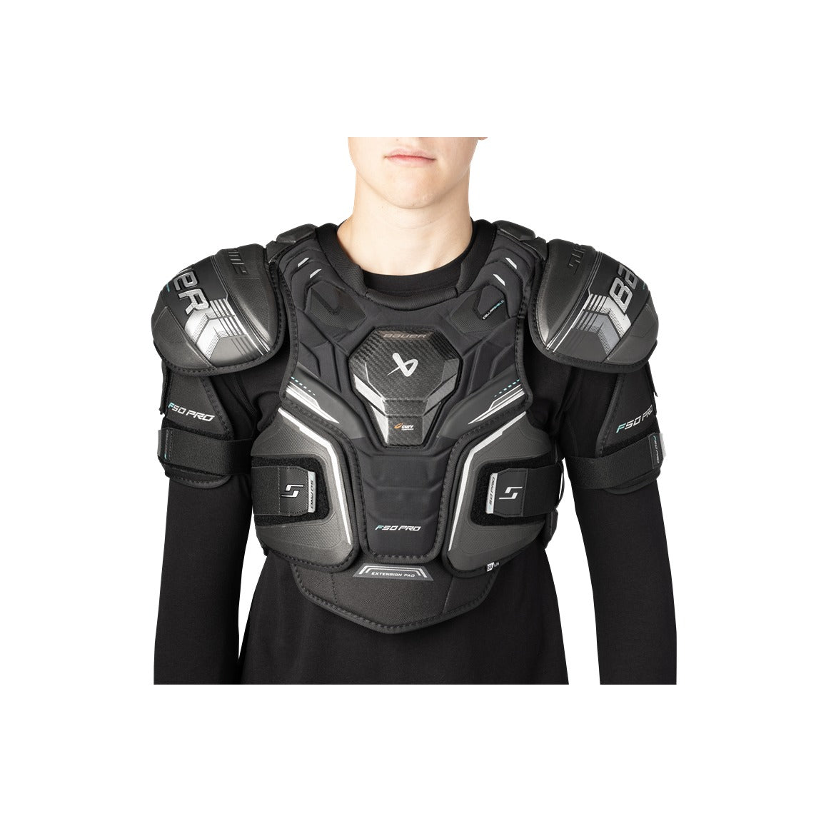 Bauer Supreme F50 Pro Shoulder Pads - Junior