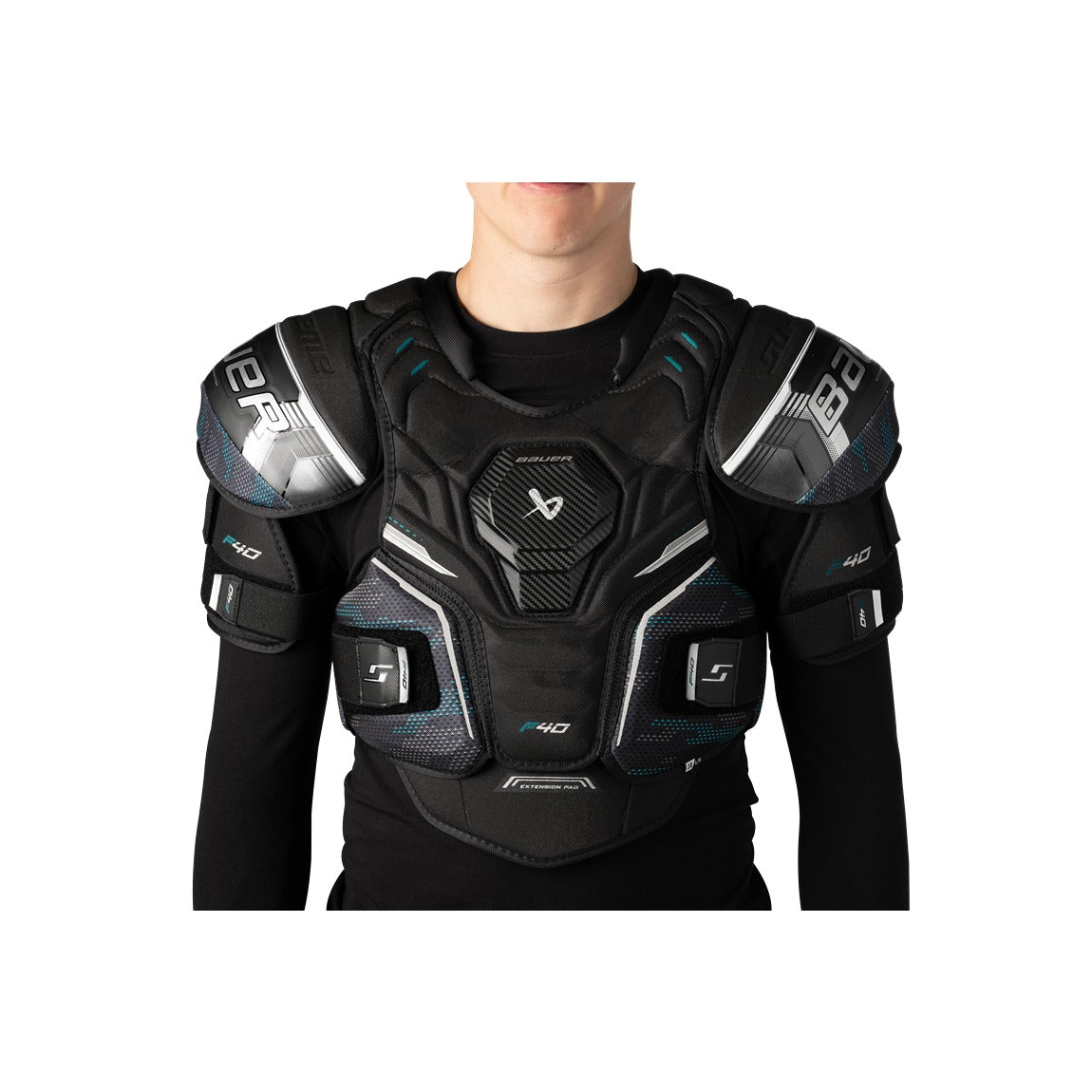 Bauer Supreme F40 Shoulder Pads - Junior
