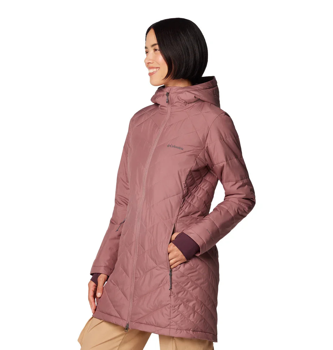 Columbia Heavenly™ Long Hooded Jacket - Women - Sports Excellence