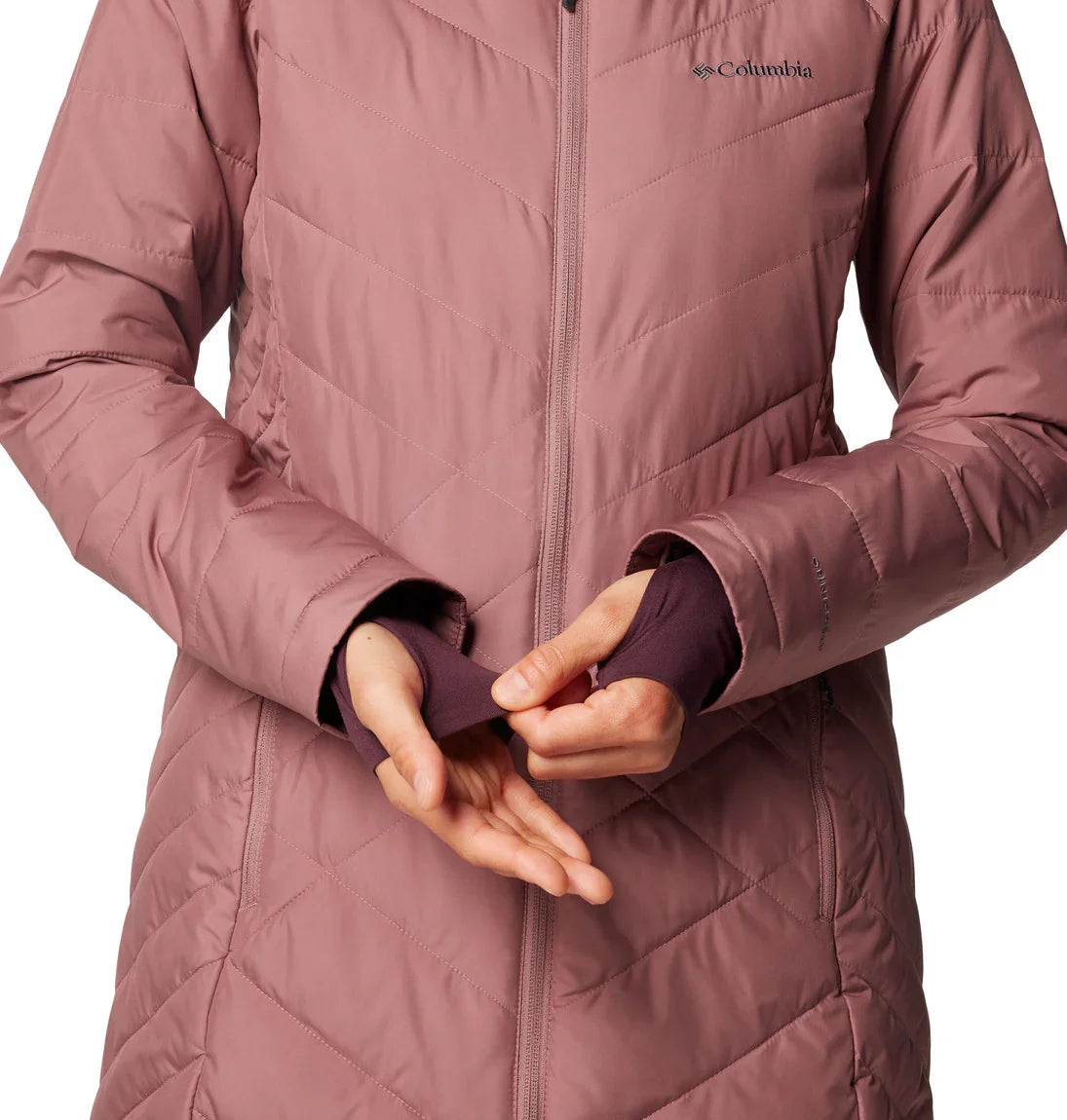 Columbia Heavenly™ Long Hooded Jacket - Women - Sports Excellence
