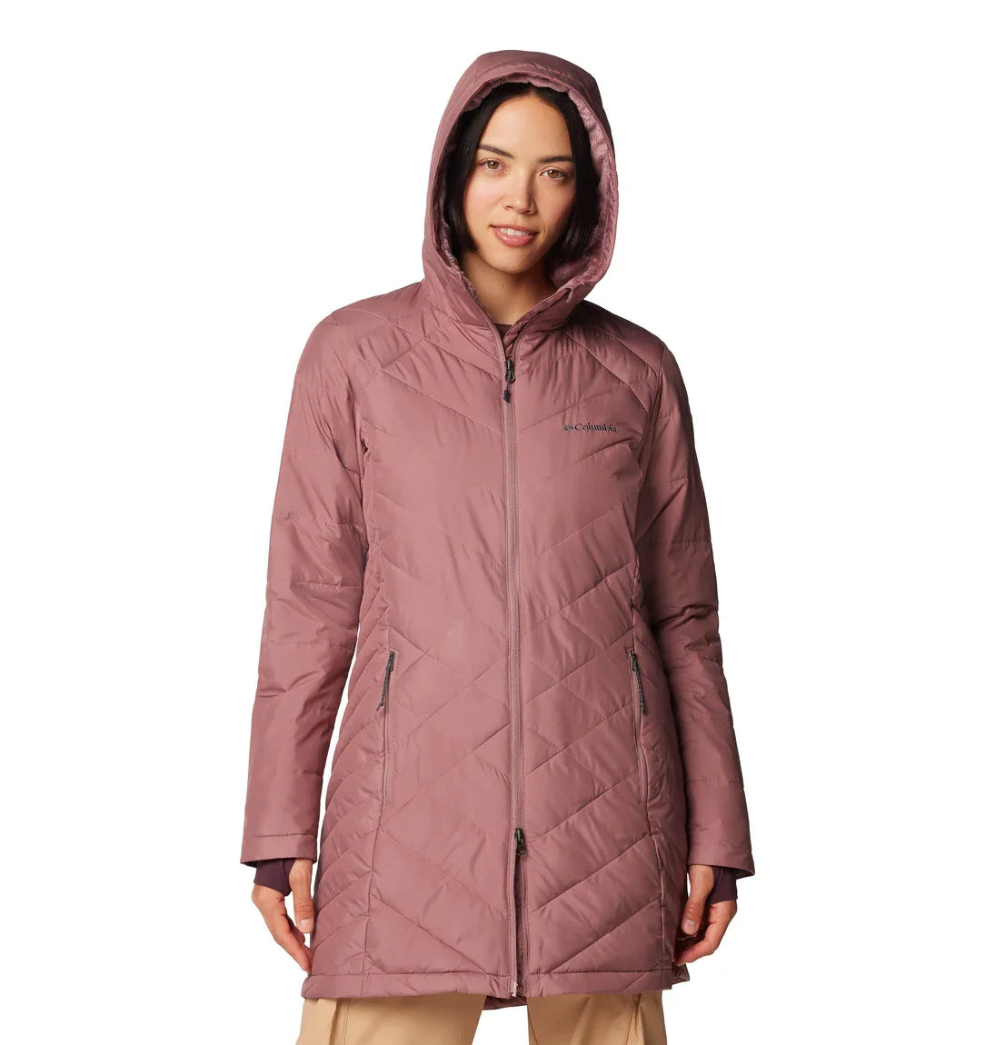 Columbia Heavenly™ Long Hooded Jacket - Women - Sports Excellence