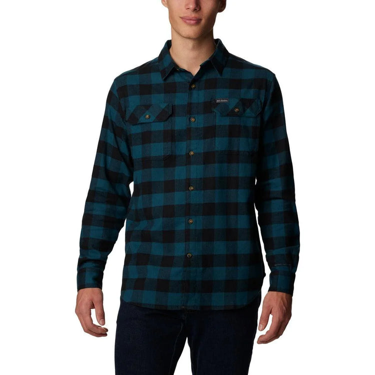 Chemise Homme Columbia FLARE GUN STRETCH FLANNEL Vert Sport 2000 - Ref 1861581-352 Chemise Homme Columbia FLARE GUN STRETCH FLANNEL Vert Sport 2000 - Ref 1861581-352