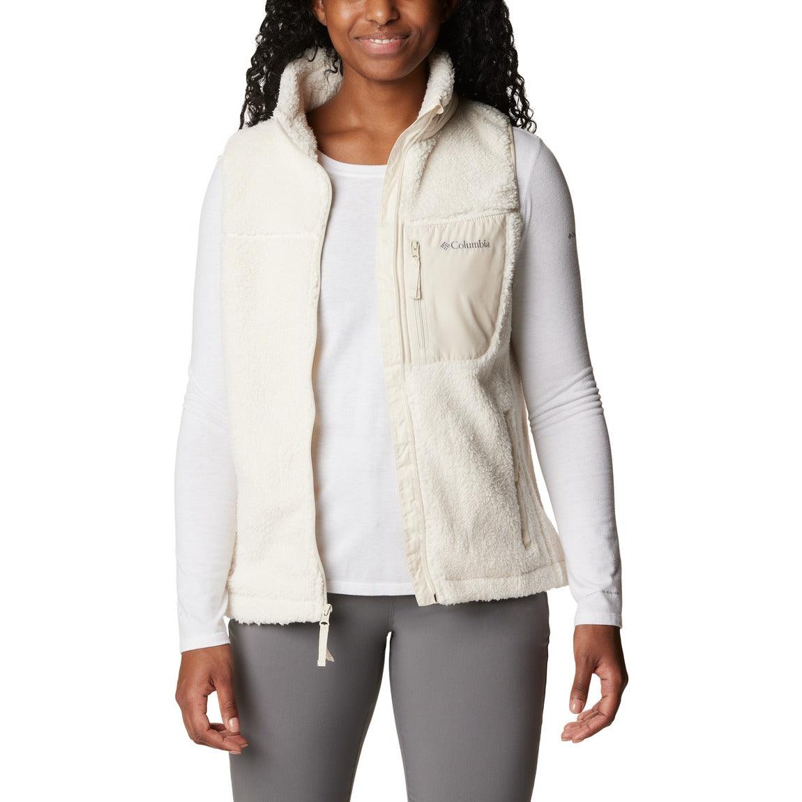 Columbia women's sherpa vest best sale