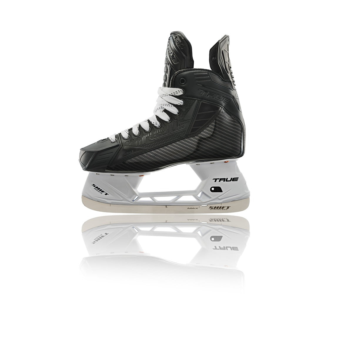 True Catalyst 5X4 BLACKOUT Hockey Skates - Intermediate