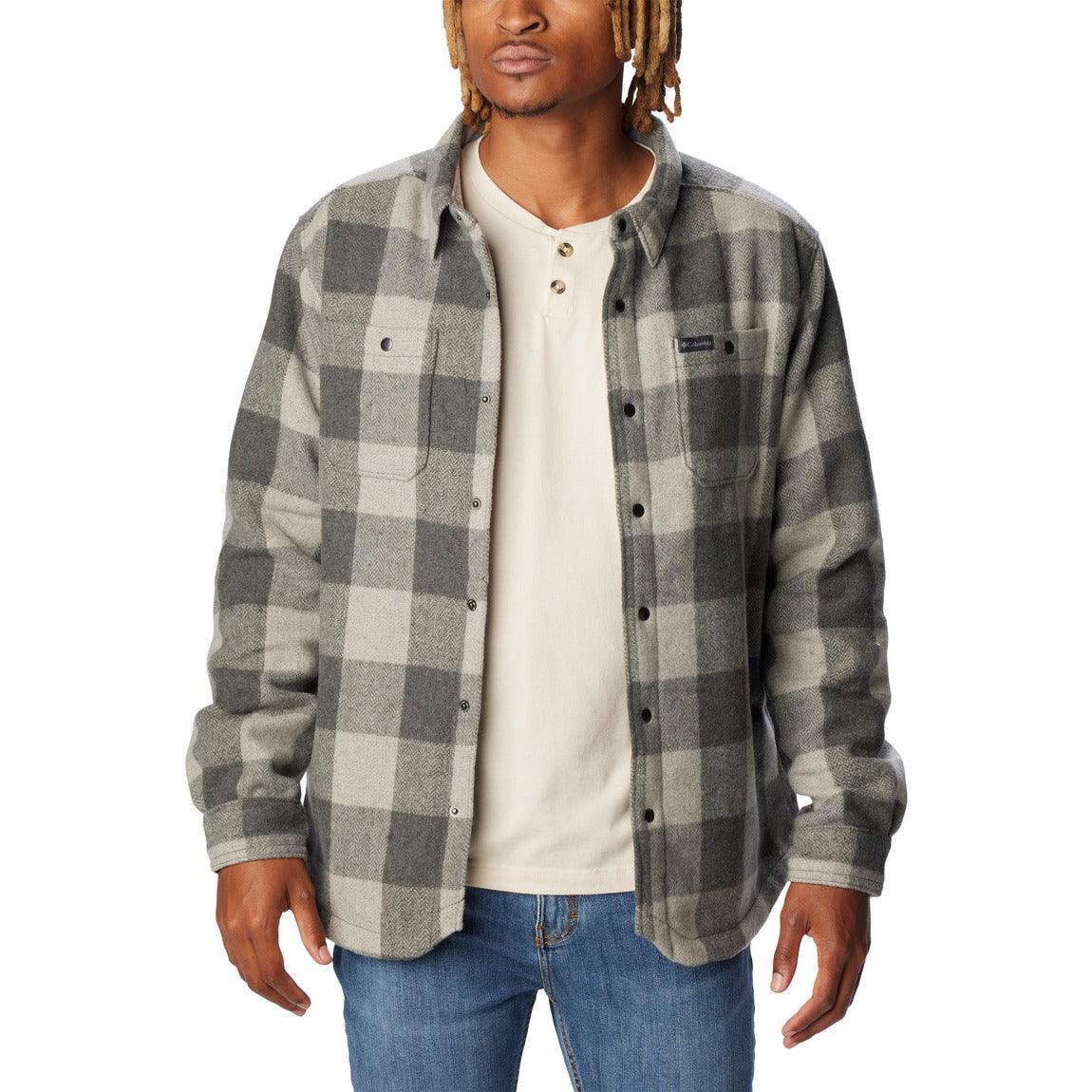 Columbia flannel lined jacket sale