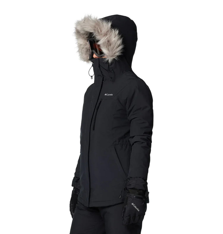 Columbia Ava Alpine II Geïsoleerde Jas, Warme Isolatie, Ademend Materiaal, Waterdicht, Verstelbare Details, Afneembare Imitatiebont, Praktische Zakken Columbia Ava Alpine II Geïsoleerde Jas, Warme Isolatie, Ademend Materiaal, Waterdicht, Verstelbare Details, Afneembare Imitatiebont, Praktische Zakken