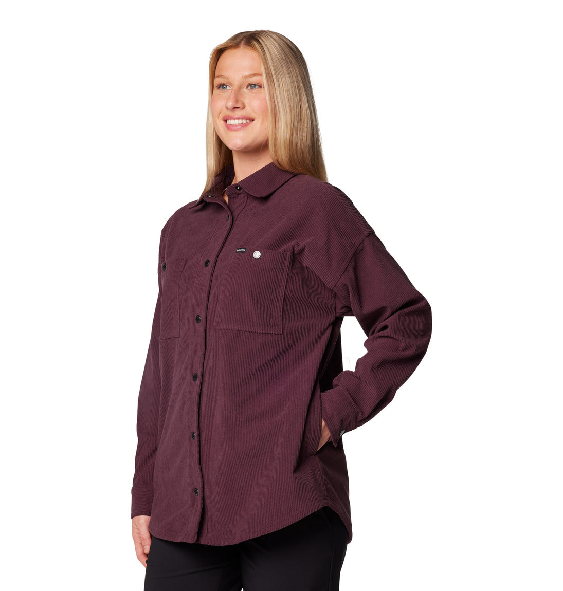 Columbia Blue Point Creek™ Corduroy Shirt Jacket - Women