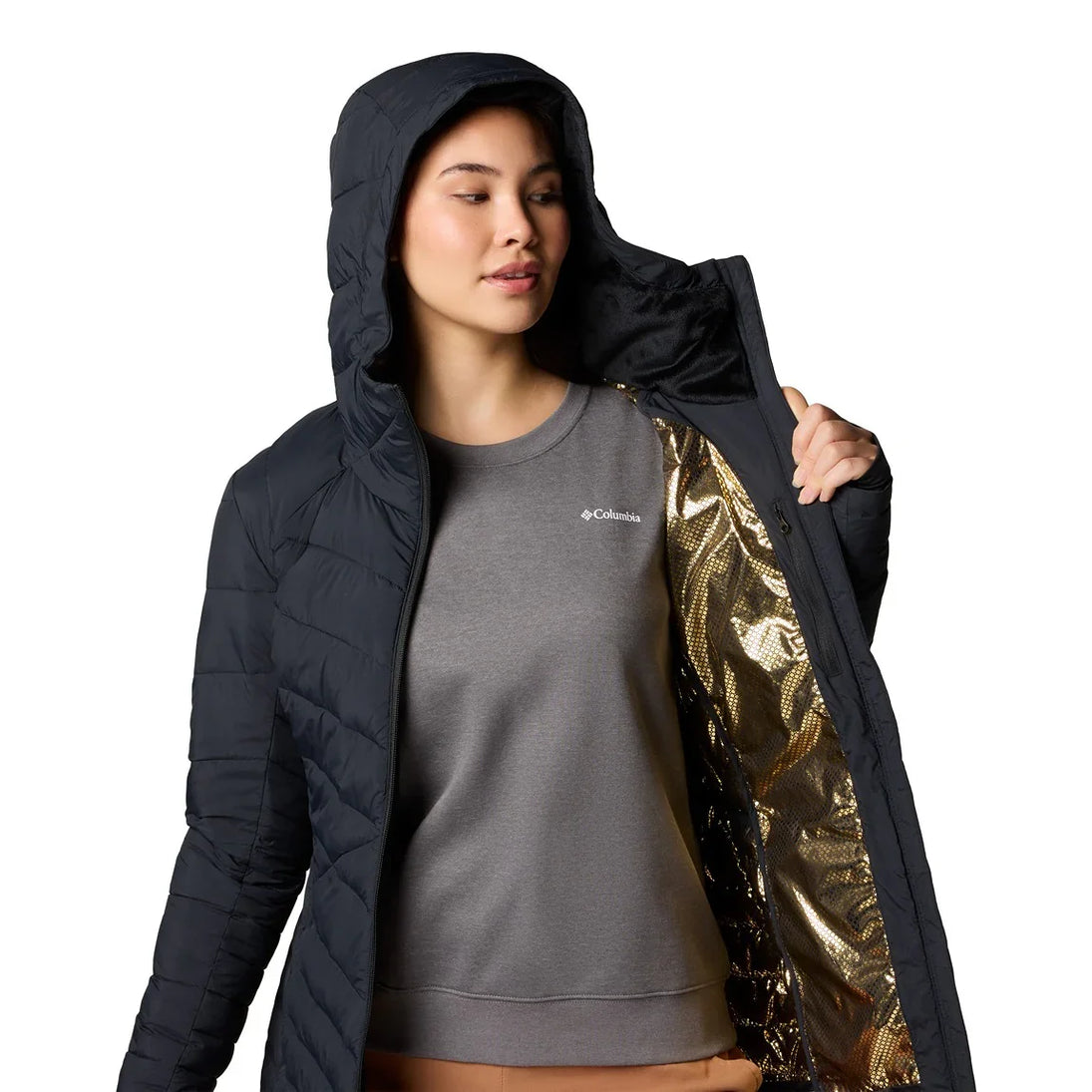 Columbia Joy Peak™ II Mid Hooded Jacket - Women - Sports Excellence
