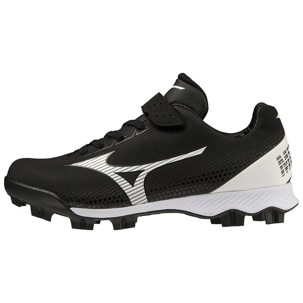 Mizuno Wave Lightrevo Youth Low Molded Rubber Baseball Cleat Sports