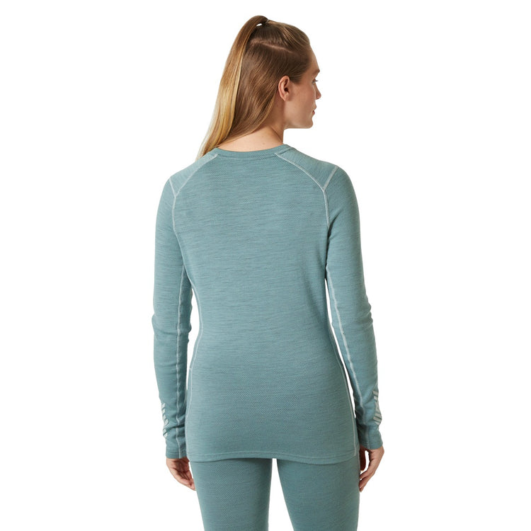 Helly Hansen LIFA® Merino Graphic Long-Sleeve Crew Base Layer - Women