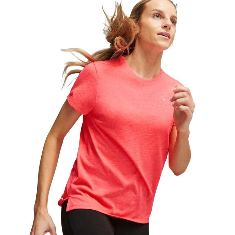 Puma Run Favourite Heather Running Tee - Women - Sports Excellence