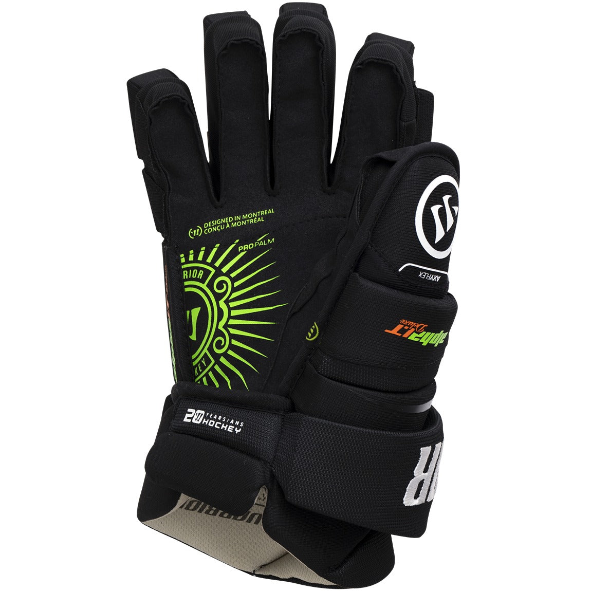 Warrior Alpha Deluxe LT Hockey Gloves - Senior