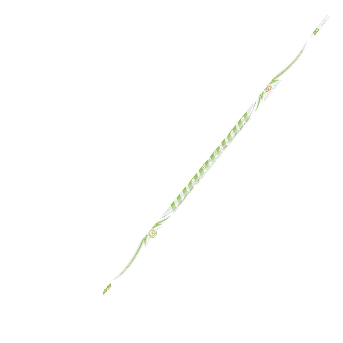 Warrior Alpha Deluxe Pro Hockey Stick (WHITE) - Senior