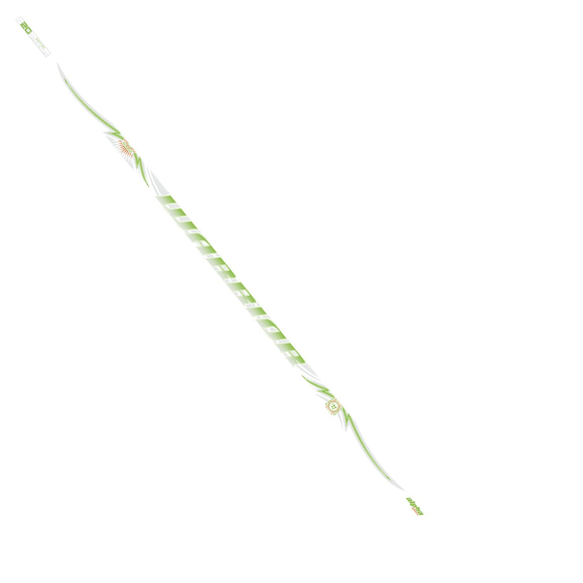 Warrior Alpha Deluxe Pro Hockey Stick (WHITE) - Youth