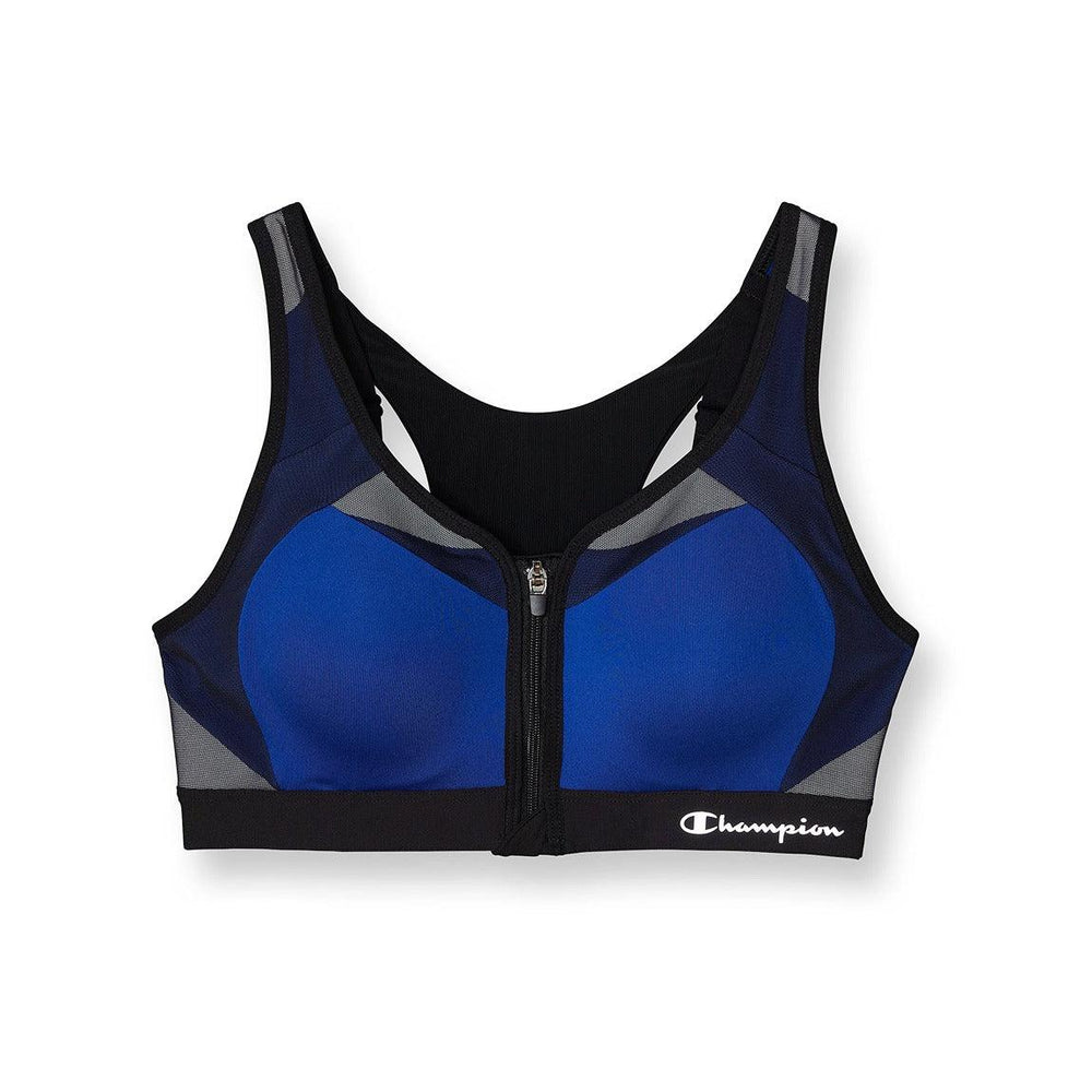 Champion Motion Control Front Zip Sports Bra – Sports Excellence