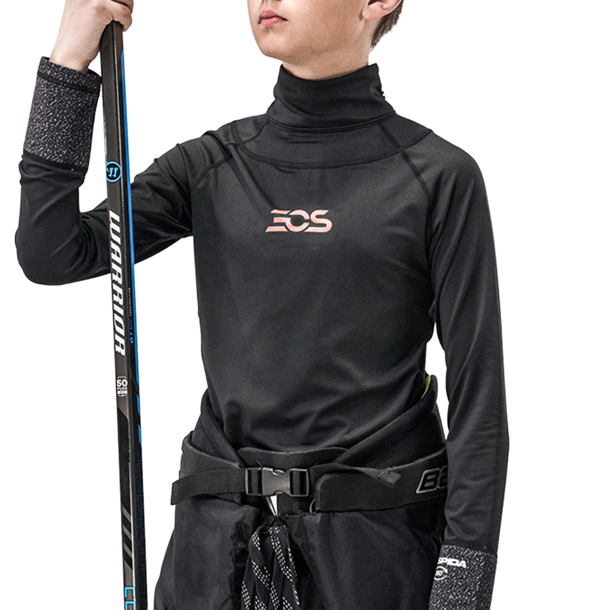 EOS Baselayer Compression Top w/ Integrated Neck & Wrist Guard (S25) - Junior