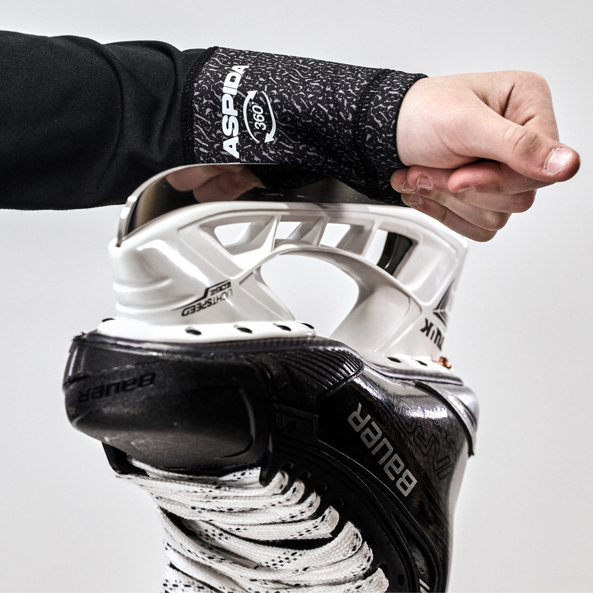 EOS Baselayer Compression Top w/ Integrated Neck & Wrist Guard (S25) - Junior