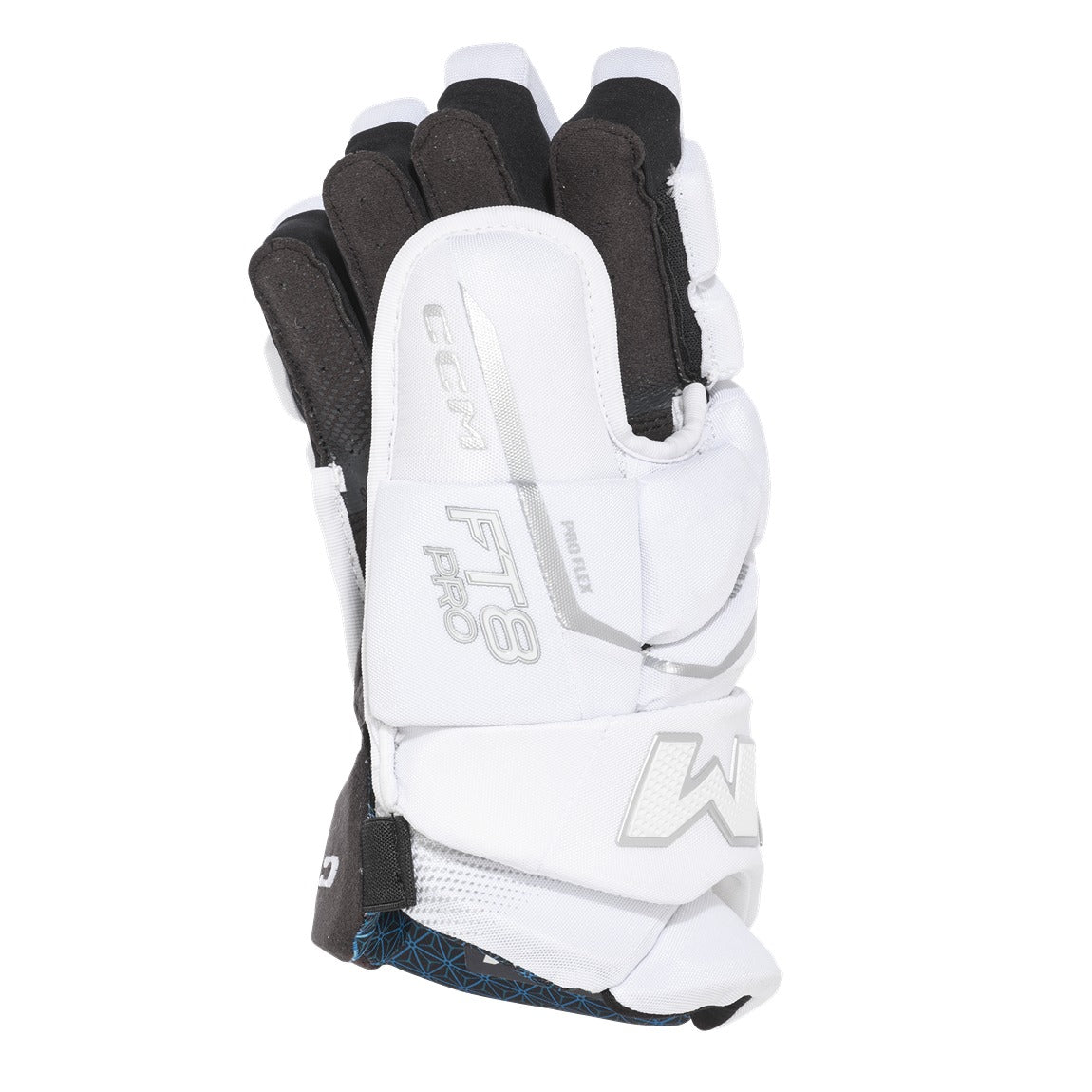 CCM Jetspeed FT8 Pro Hockey Gloves (White Edition) - Senior