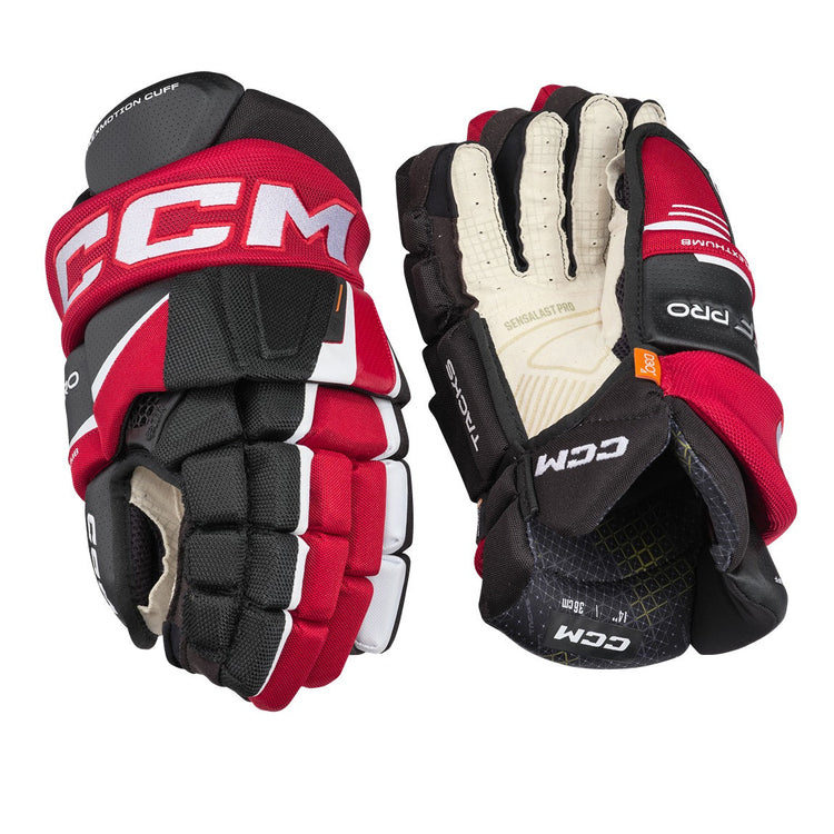 CCM Tacks XF Pro Hockey Gloves - Junior