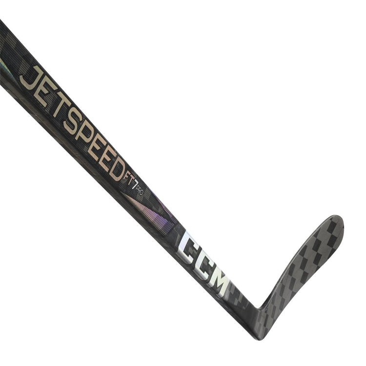 CCM Jetspeed FT7 Pro Custom Chome Hockey Stick - Senior