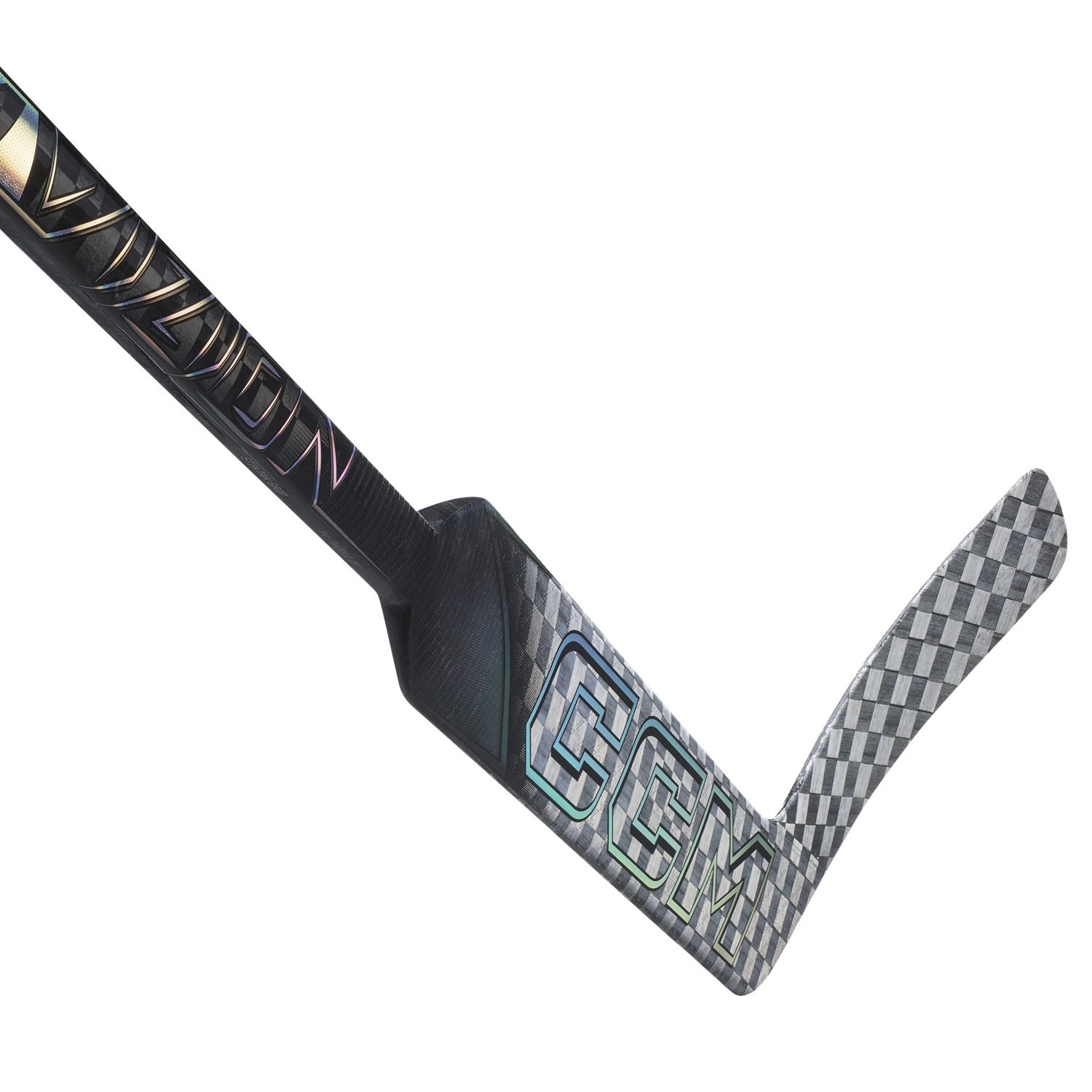 CCM Vizion Goalie Stick (SILVER) - Senior