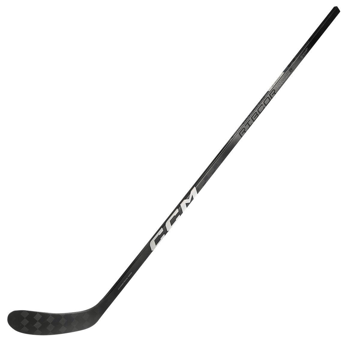 CCM Ribcor Trigger 8 Pro (Chrome) Hockey Stick - junior