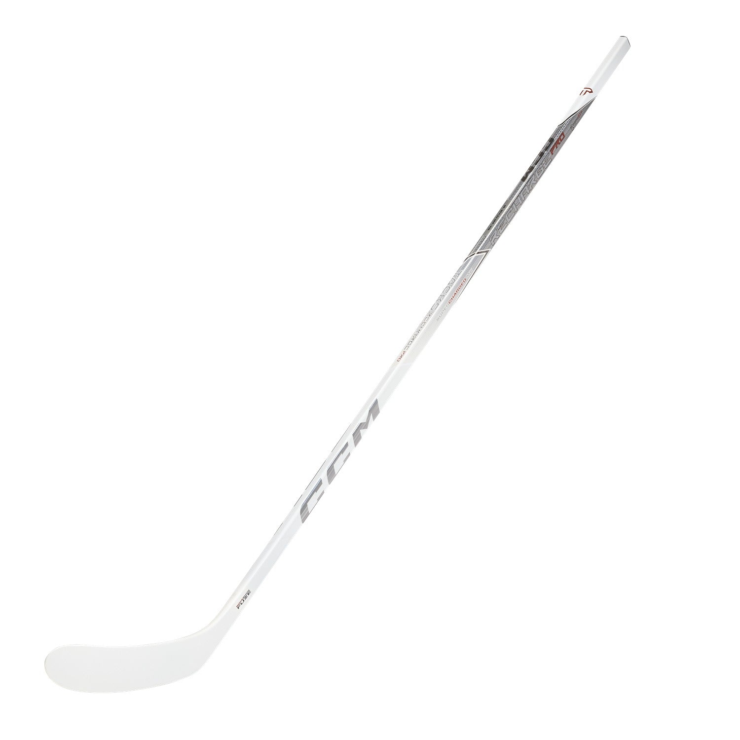CCM Tacks Recharge Pro Hockey Stick (WHITE)