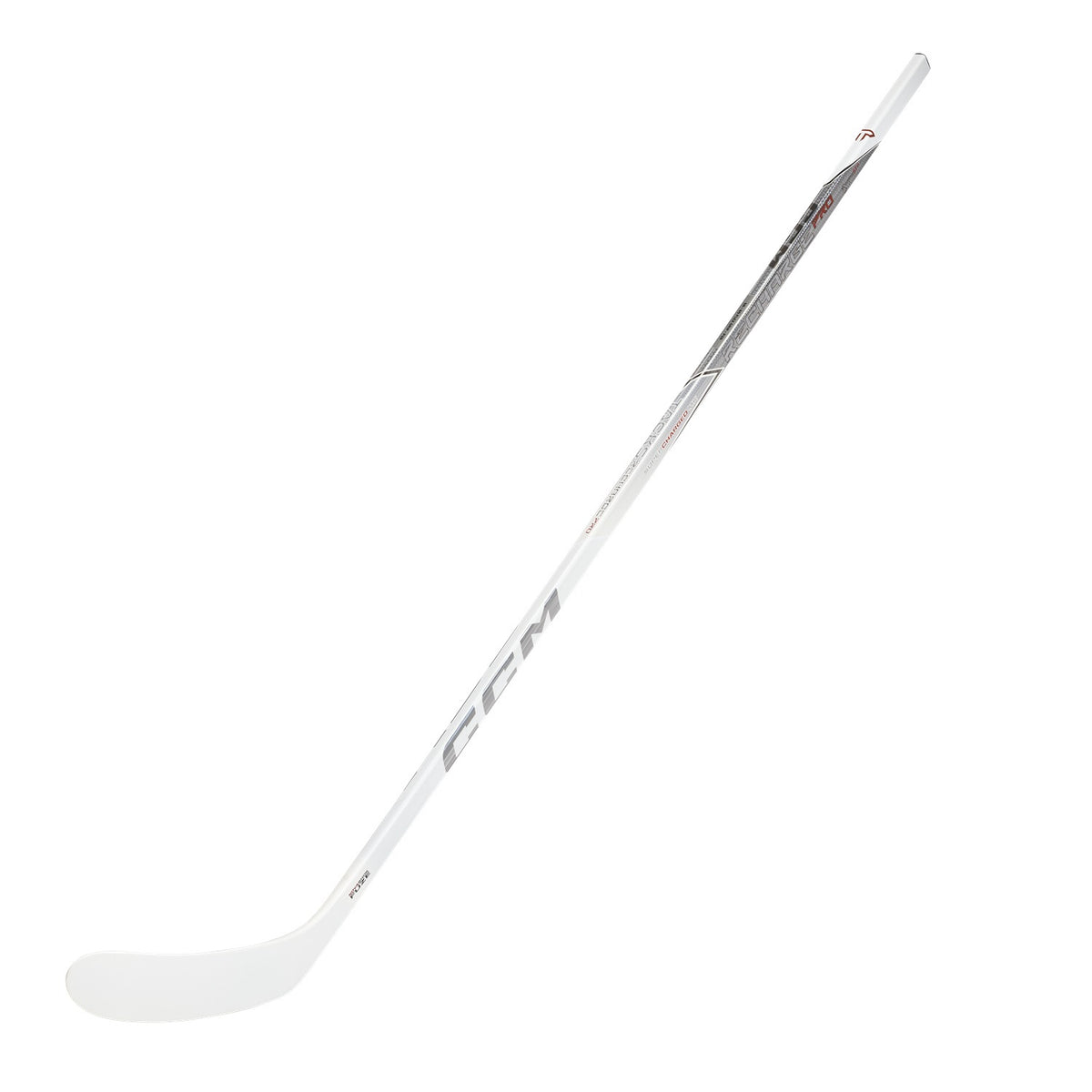 CCM Tacks Recharge Pro Hockey Stick (WHITE)