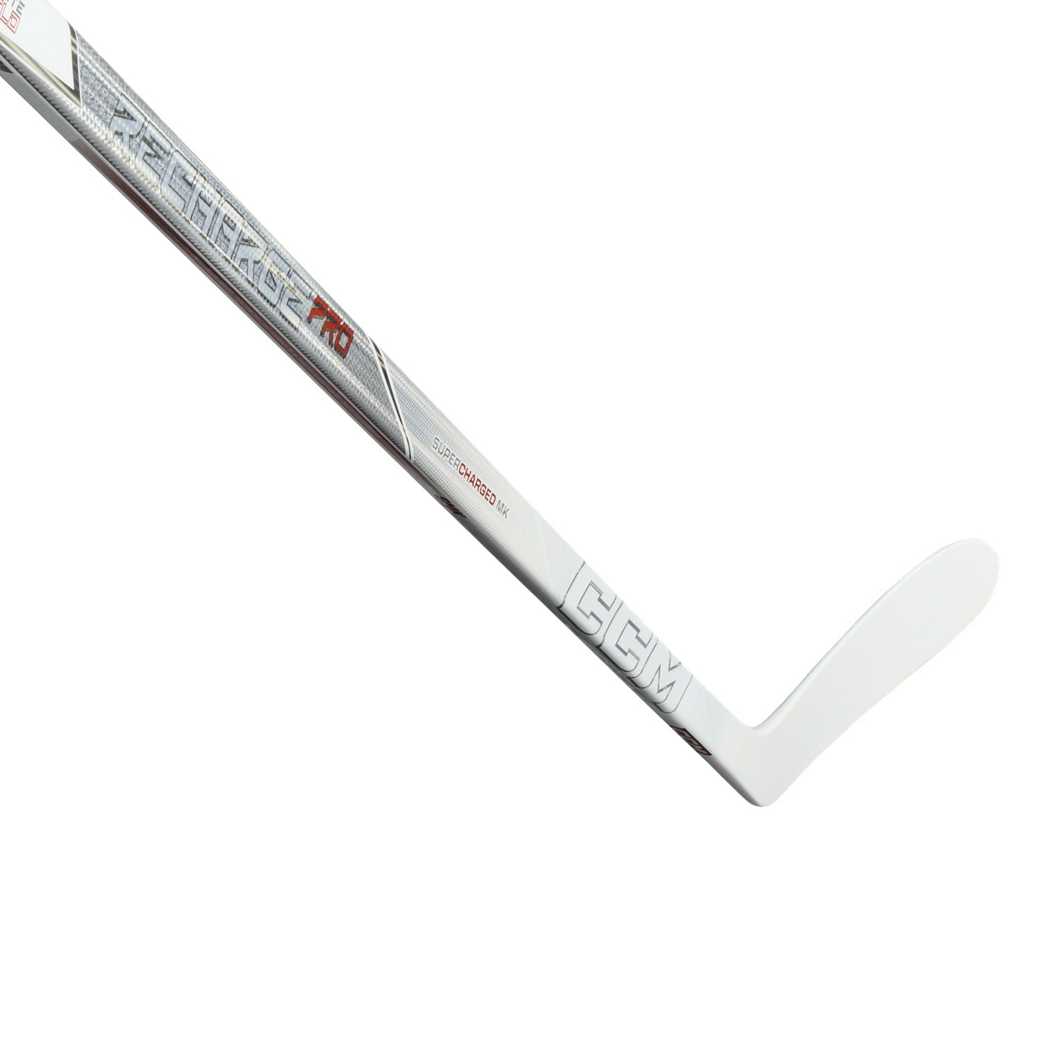 CCM Tacks Recharge Pro Hockey Stick (WHITE)