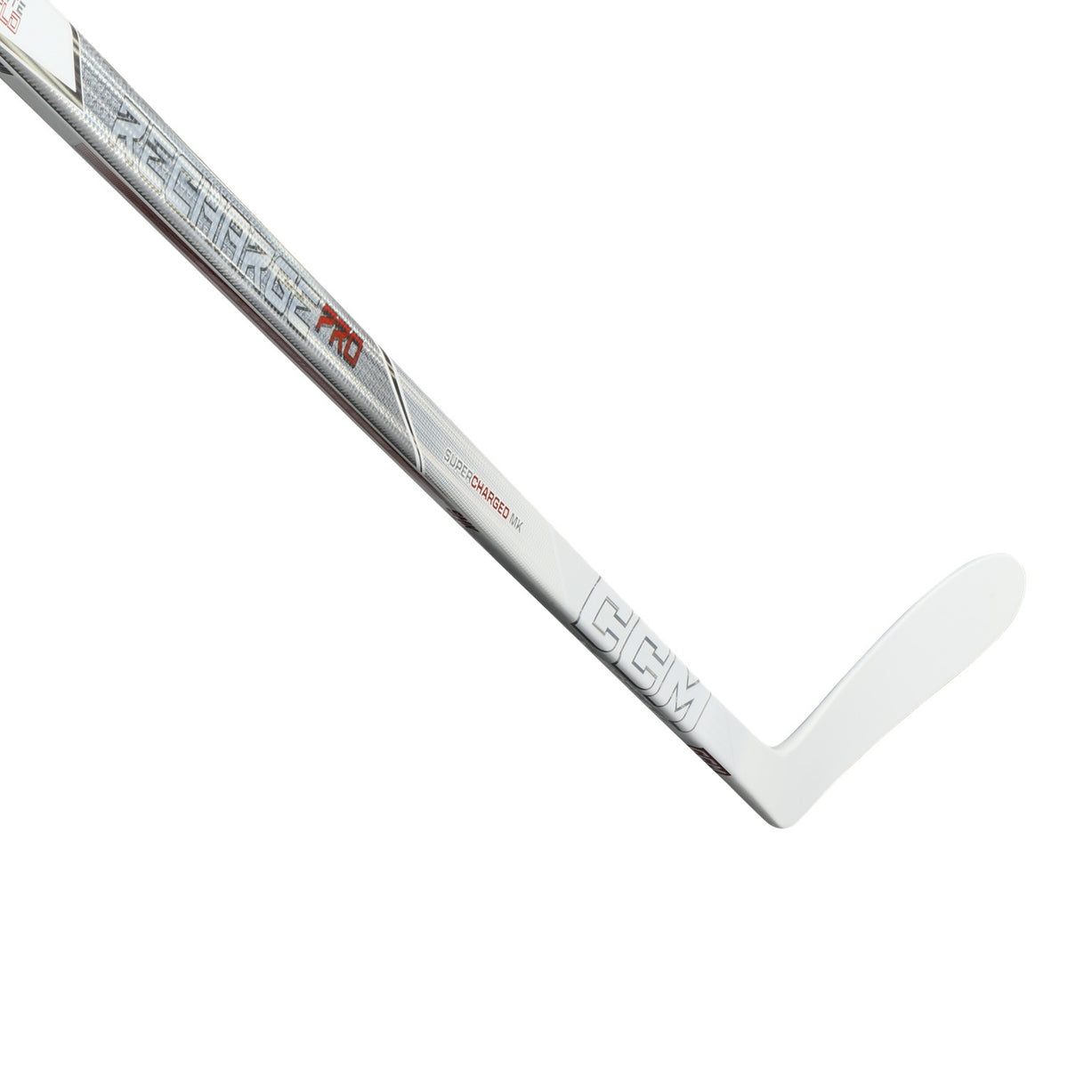 CCM Tacks Recharge Pro Hockey Stick (WHITE)