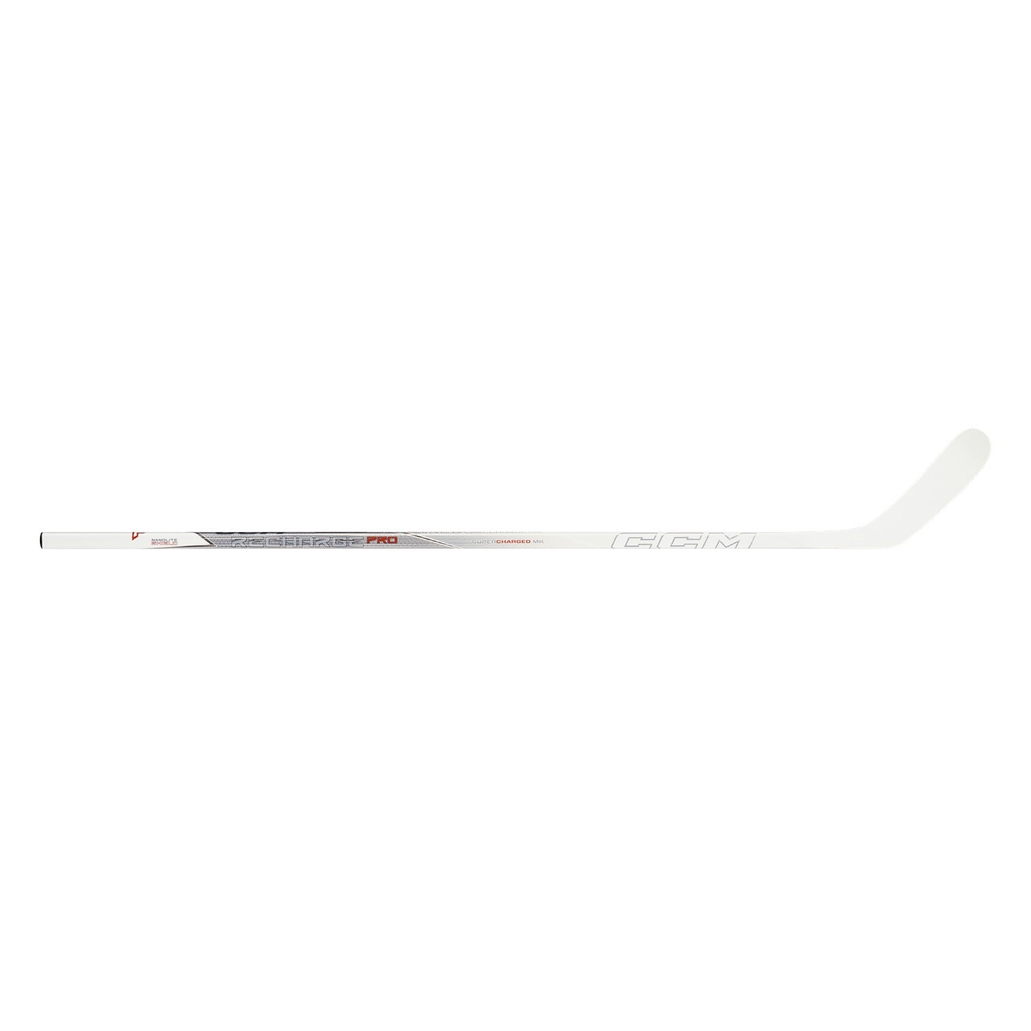 CCM Tacks Recharge Pro Hockey Stick (WHITE)