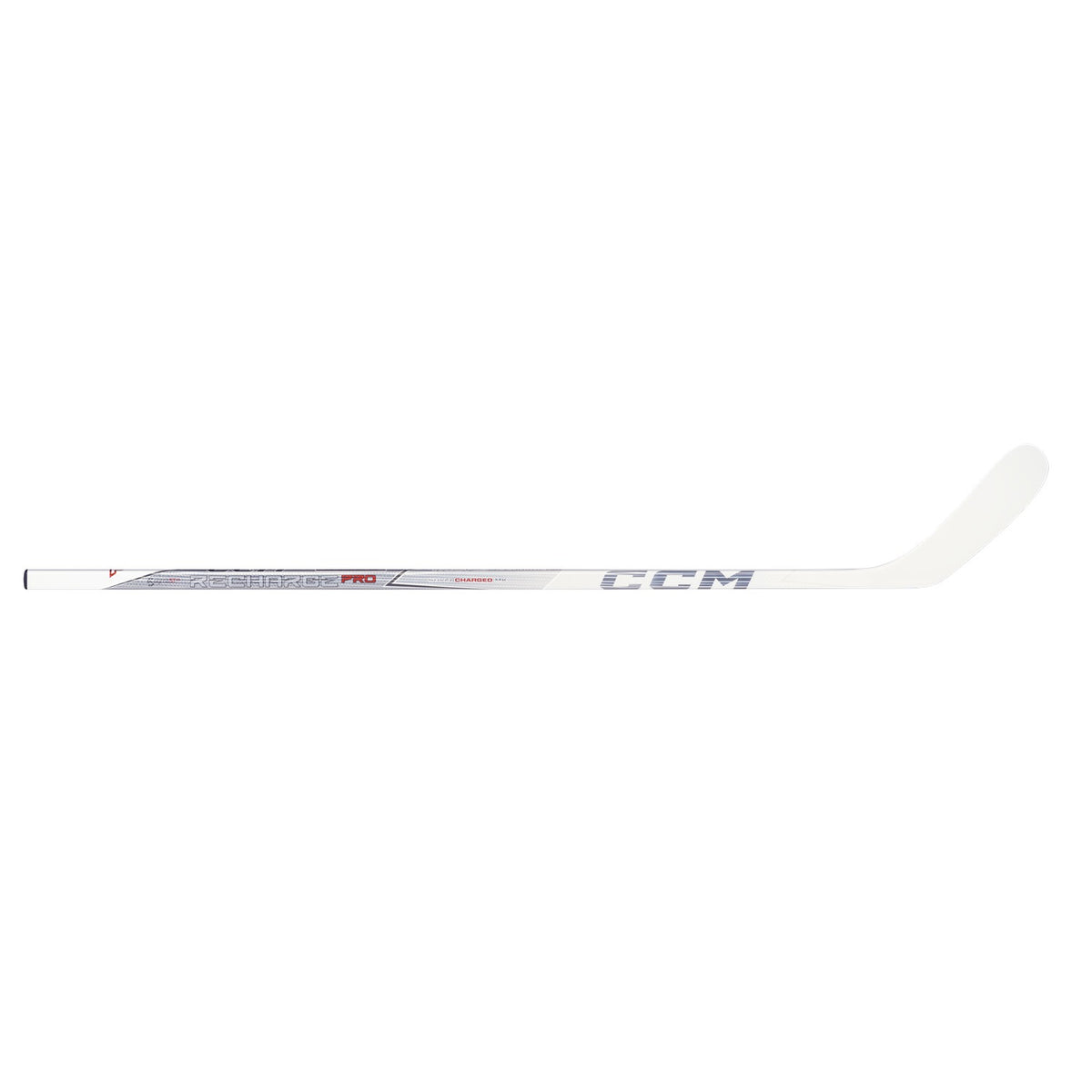 CCM Tacks Recharge Pro Hockey Stick (WHITE) - Youth