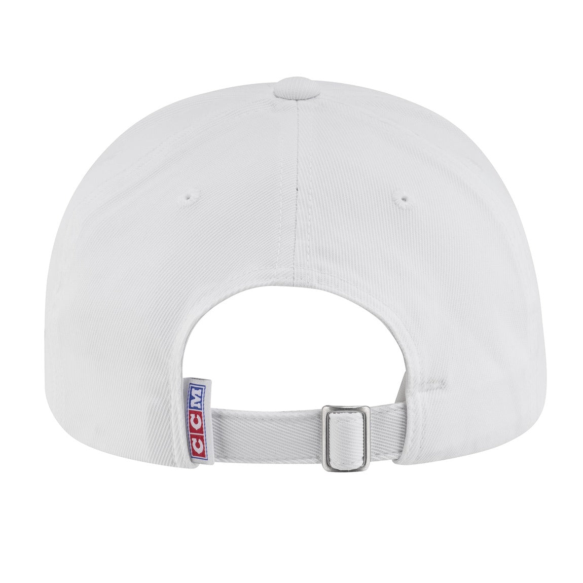 CCM Monochrome Structured Adjustable Cap (White)