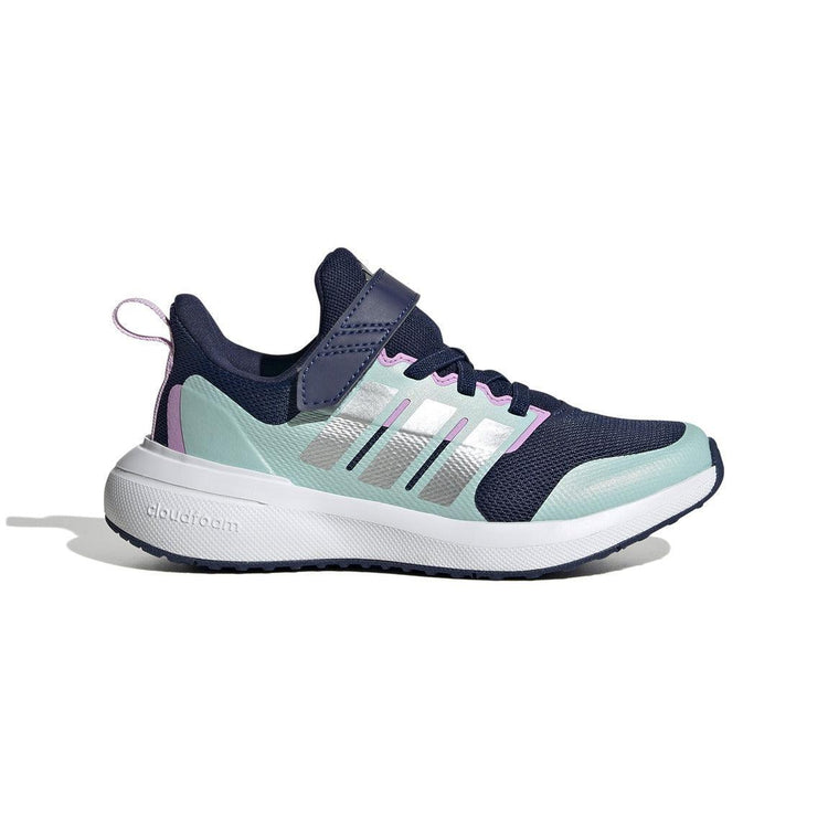 adidas Fortarun Cloudfoam Elastic Lace up Running Shoes Kids