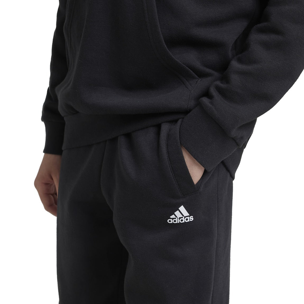 adidas Essentials Small Logo Feel Cozy Fleece Pants - Kids