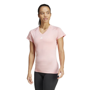 adidas AEROREADY Train Essentials V-Neck Tee - Women