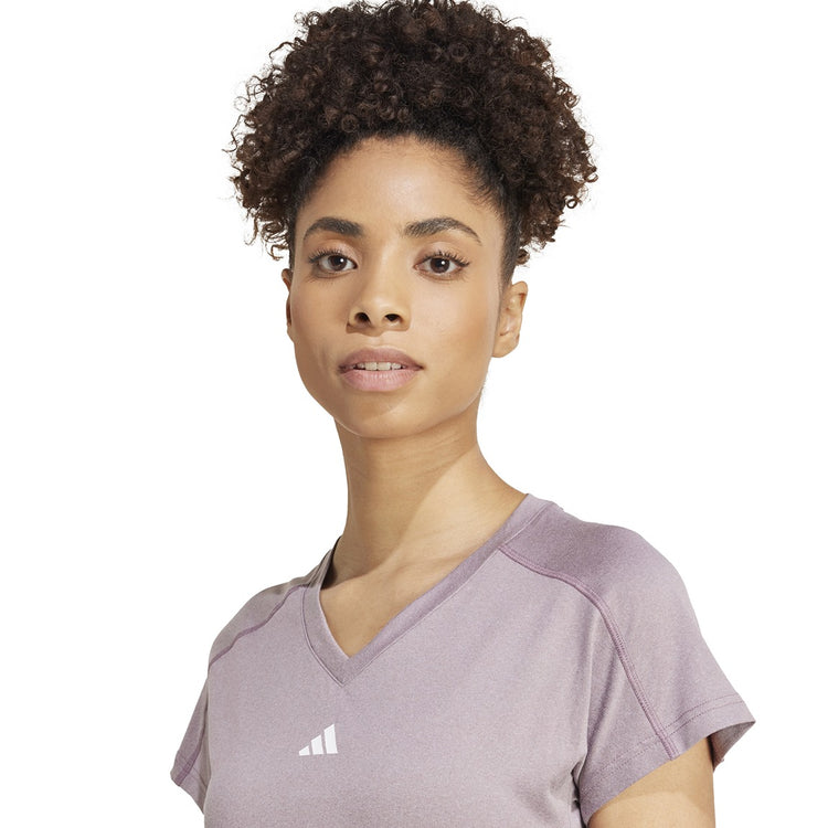 adidas AEROREADY Train Essentials V-Neck Tee - Women