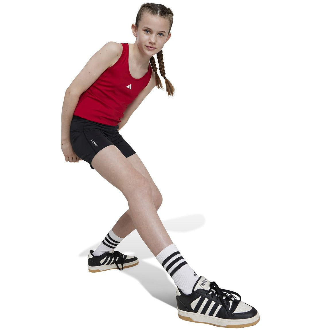 adidas TECHFIT Short Tights - Girls