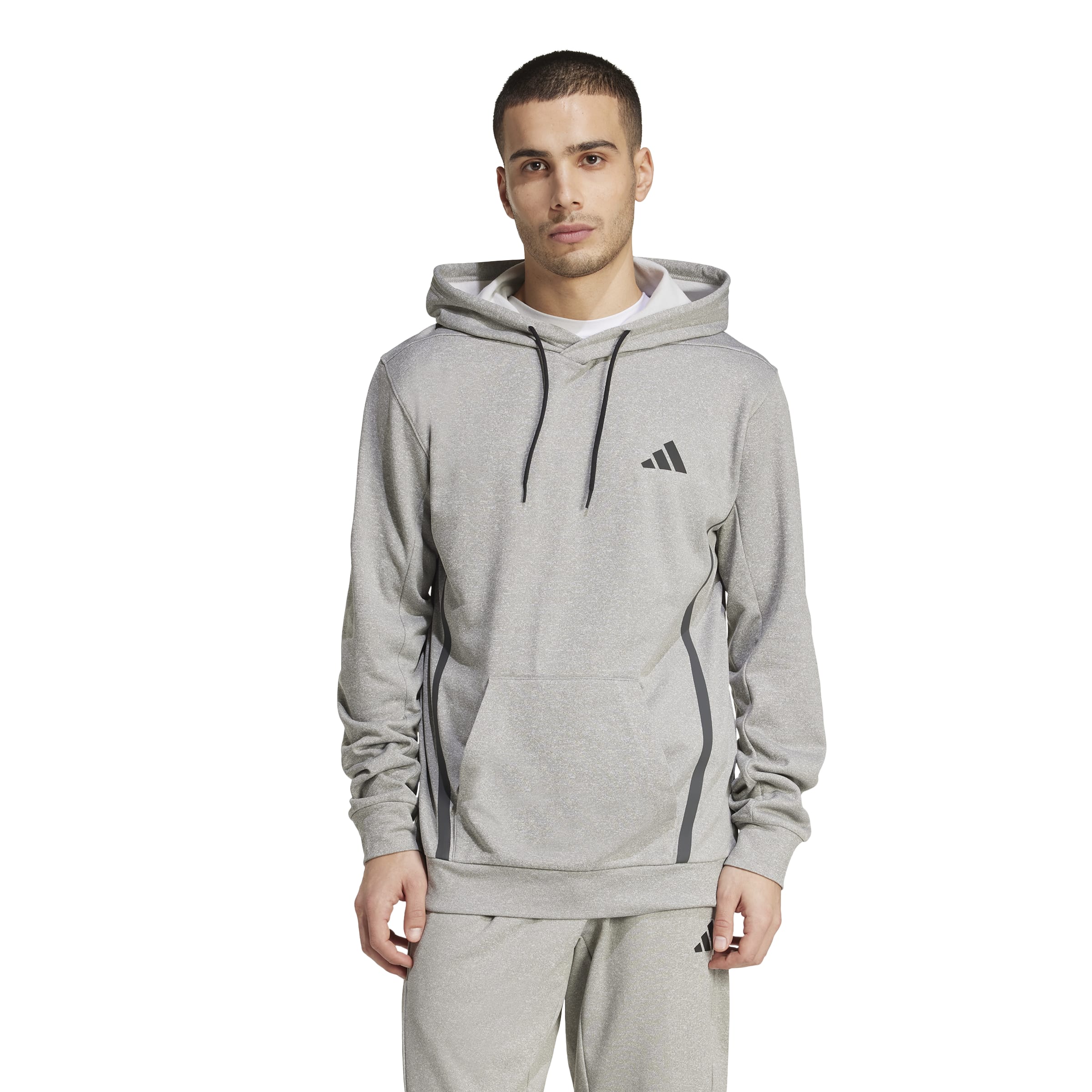 Adidas Sideline Training Hoodie Grey - Men
