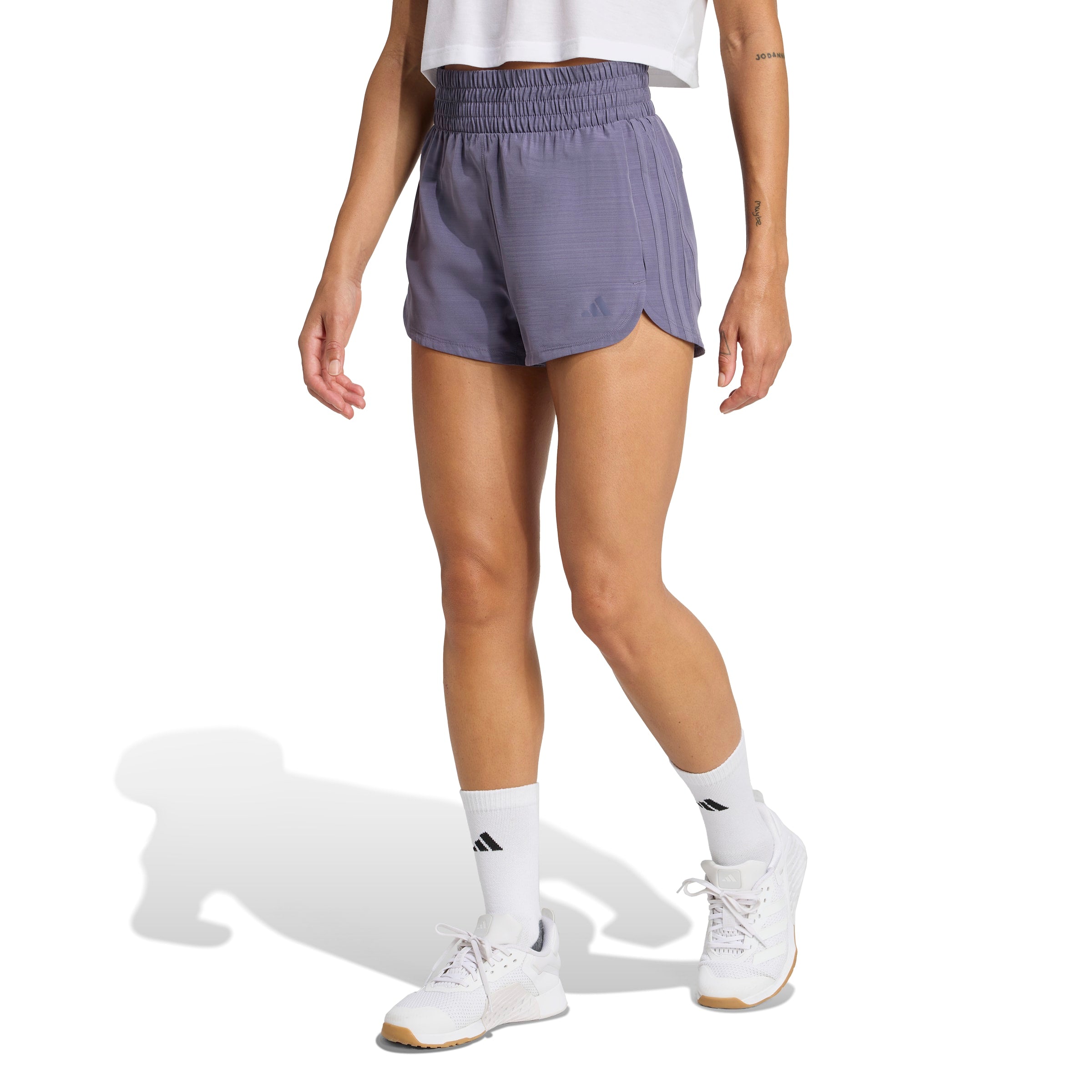 Adidas Pacer WVN High Shorts - Women