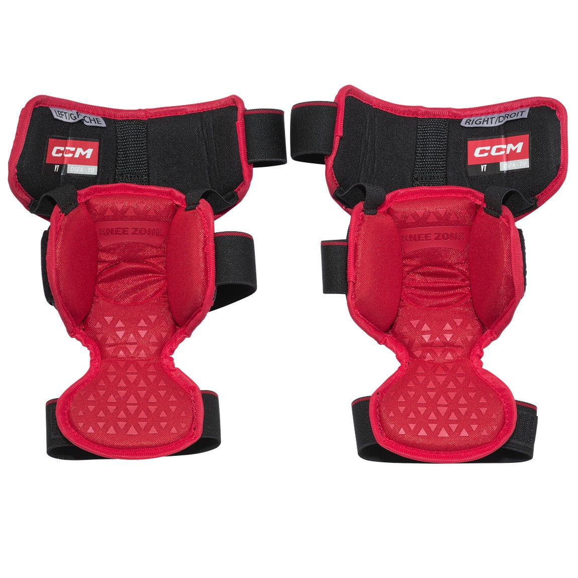 2026 CCM PHENOM Goalie Knee Pads - Junior