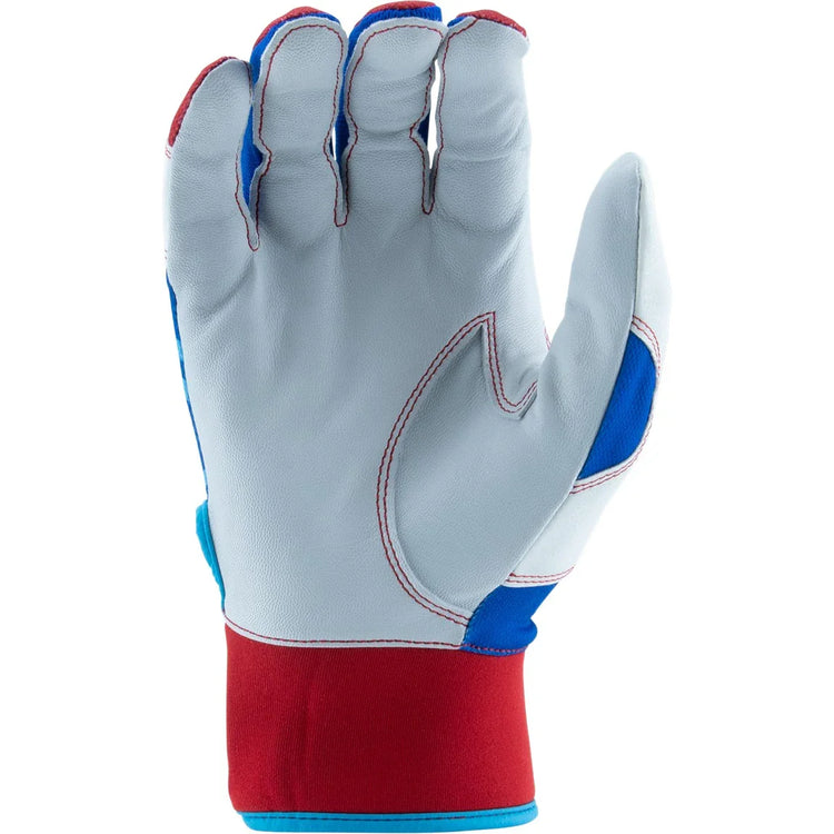 Gants de frappe de baseball/softball adulte Marucci Swift Lite - Rouge Gants de frappe de baseball/softball adulte Marucci Swift Lite - Rouge