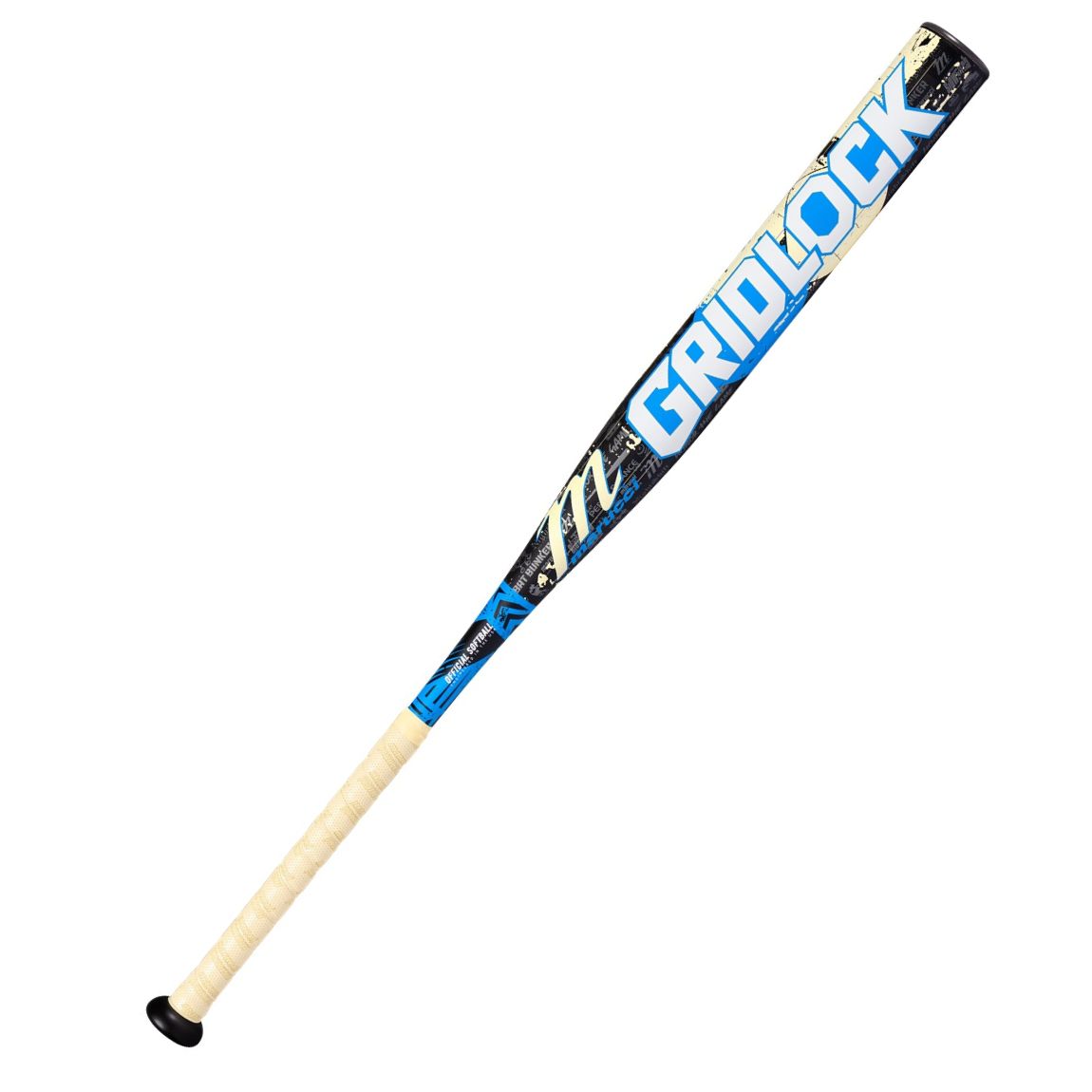 Marucci Gridlock GRABBER BLUE 12.75" 1PC Loaded USA Slowpitch Bat (2026)
